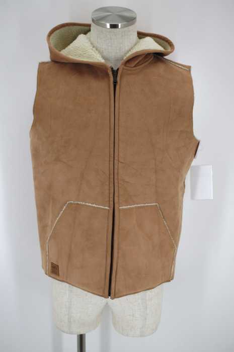 RALPH LAUREN （ラルフローレン） スエードジップフードベスト メンズ トップス