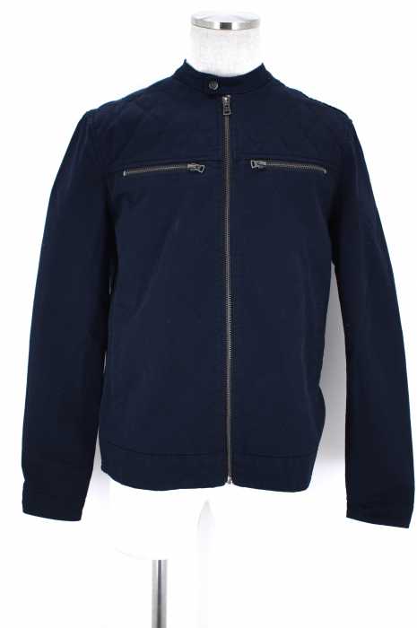 NEW LOOK MEN () キルティング切替ジップブルゾン メンズ アウター
