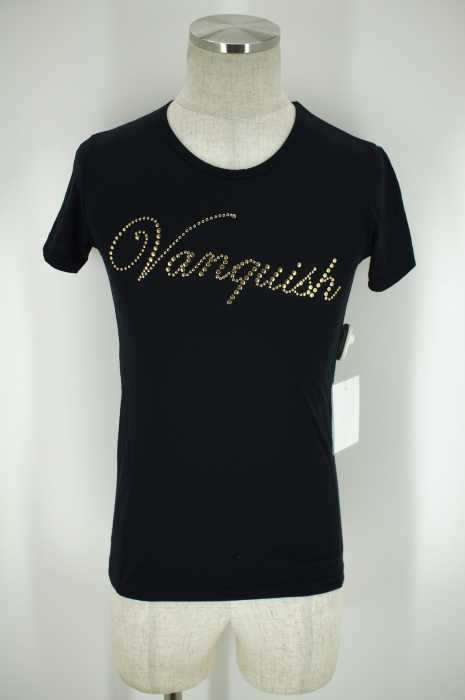 VANQUISH GOLD （） ロゴスタッズ入りカットソー メンズ トップス
