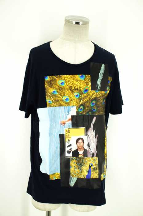 RAF SIMONS (ラフシモンズ) 15SS REGULAR FIT T-SHIRT PEACOCK Tシャツ メンズ トップス