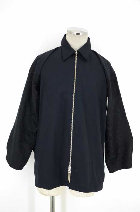 YOHJI YAMAMOTO （ヨウジヤマモト） 袖花柄ジップアップ レディース アウター