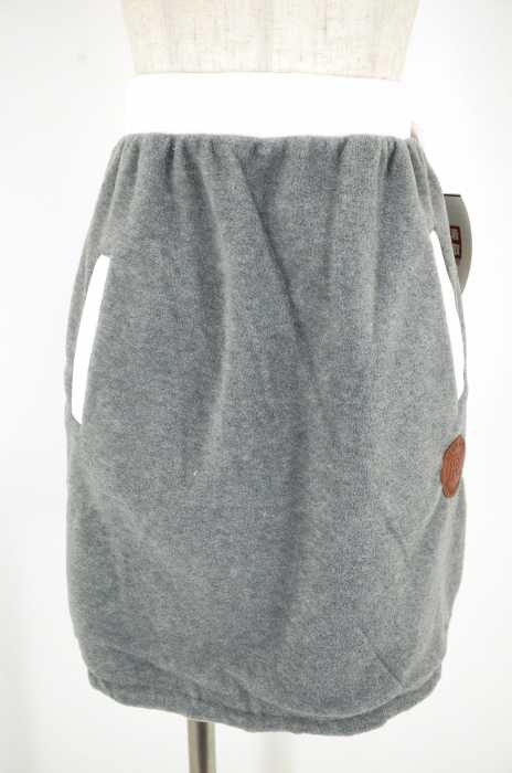 JOYRICH （ジョイリッチ） White Rose Reverse Tube Skirt　リバーシブルフリーススカート レディース スカート