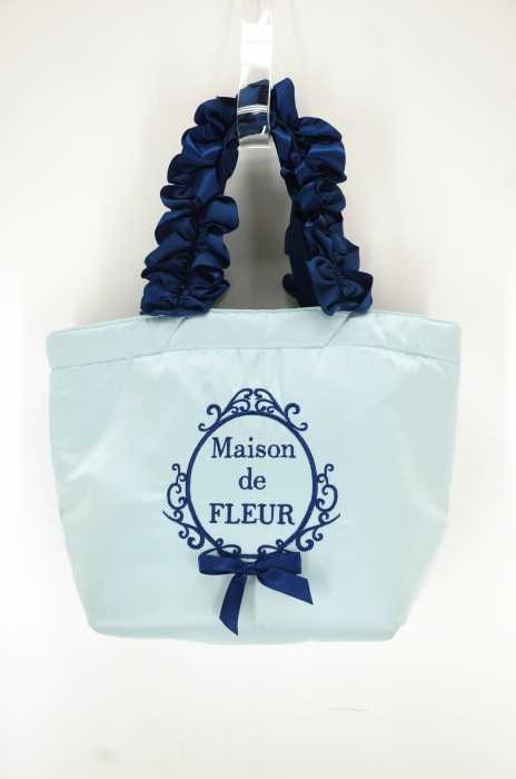 Maison de Reefur (メゾンドリーファー) マットサテンフリルハンドルトートSバッグ レディース バッグ