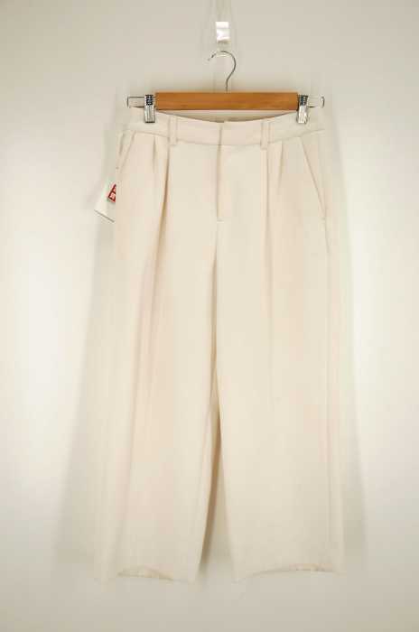 UNITED ARROWS green label relaxing （ユナイテッドアローズグリーンレーベルリラクシング） ボンディング素材2タックスラックス レディース パンツ