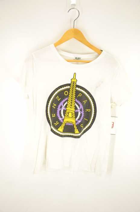KENZO（ケンゾー） エッフェル塔プリント 半袖Tシャツ レディース トップス