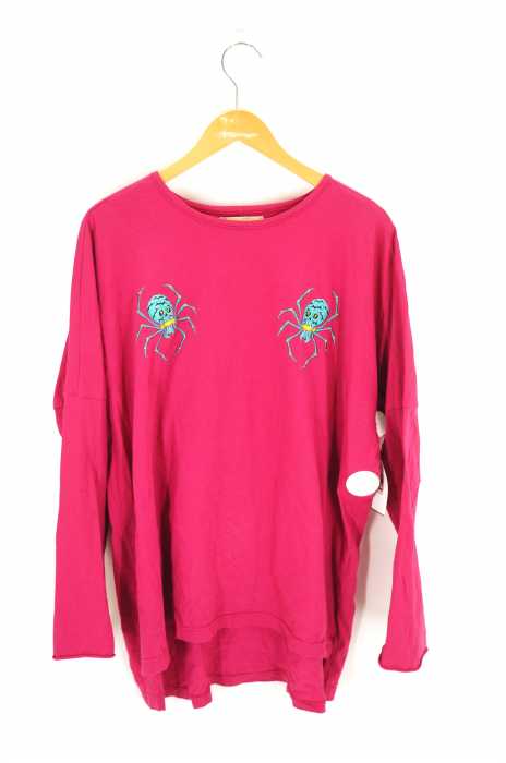 BACKBONE × AG by EXPERIMENT（バックボーンエージーバイエクスペリメント） LONG SLEEVE T-SHIRT 刺繍 メンズ トップス