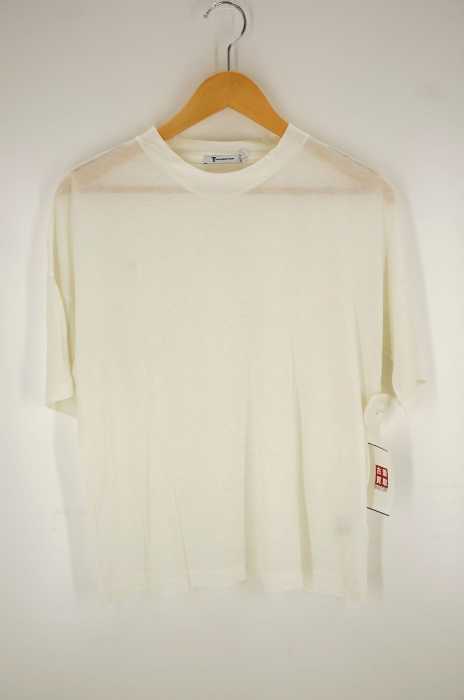 T by Alexander Wang （ティーバイアレキサンダーワン） モックネック半袖Tシャツ レディース トップス