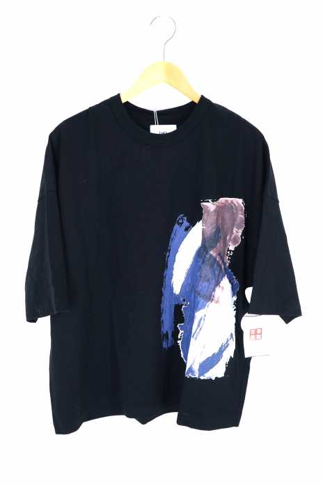 Lui's（ルイス） 19SS はけプリント ビッグシルエットTシャツ メンズ トップス
