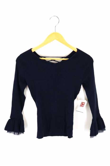 WILLSELECTION（ウィルセレクション） 袖レースニット レディース トップス
