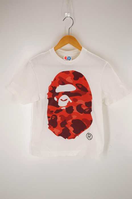 APEE by A BATHING APE(エイピーバイアベイシングエイプ) 猿顔プリント半袖Tシャツ レディース トップス