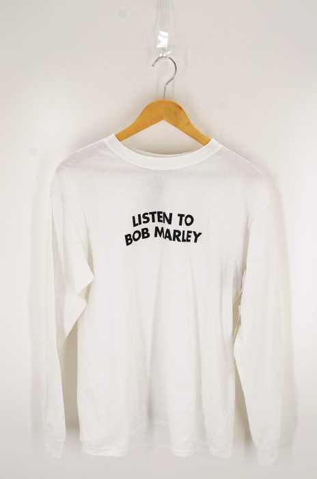 zion flagstuff listen to bob marley tシャツ FLAGSTUFF（フラッグスタッフ） ZION LISTEN TO BOB MARLEY