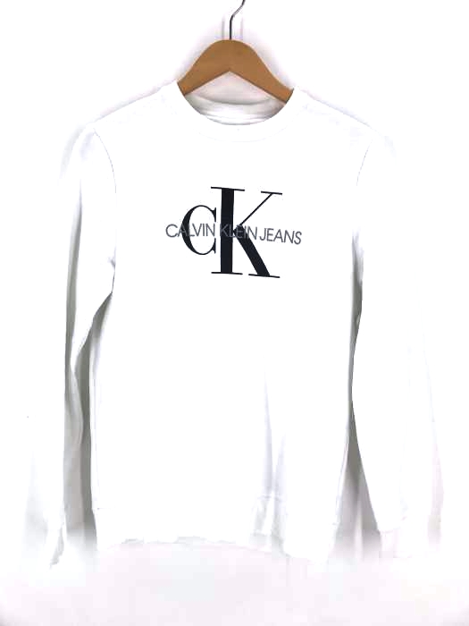 Calvin Klein Jeans(カルバンクラインジーンズ) フロントロゴプリント トレーナー メンズ トップス