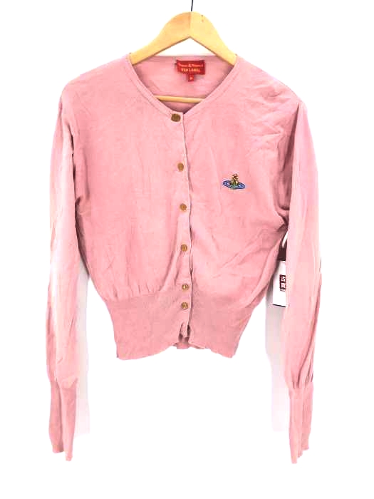 Vivienne Westwood RED LABEL(ヴィヴィアンウエストウッドレッドレーベル) シンプルロゴカーディガン レディース トップス