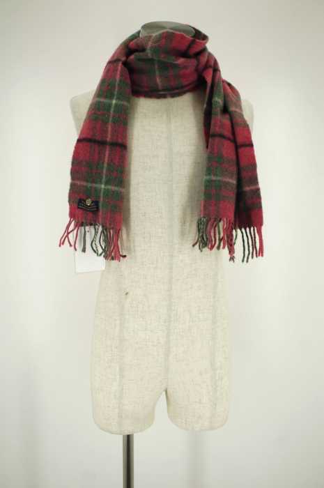 TWEEDMILL（ツイードミル） チェックウールマフラー メンズ ファッション雑貨