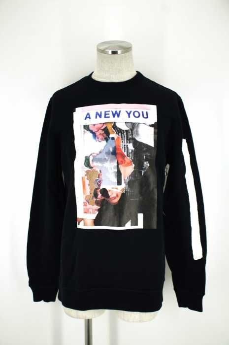 BAZAR14() コラージュプリントスウェットプルオーバー メンズ トップス