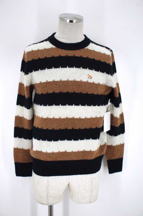 KITSUNE (キツネ) 15AW クルーネックニットトップス メンズ トップス