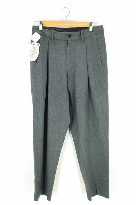 bukht (ブフト) CENTER SLIT TROUSERS スラックスパンツ メンズ パンツ