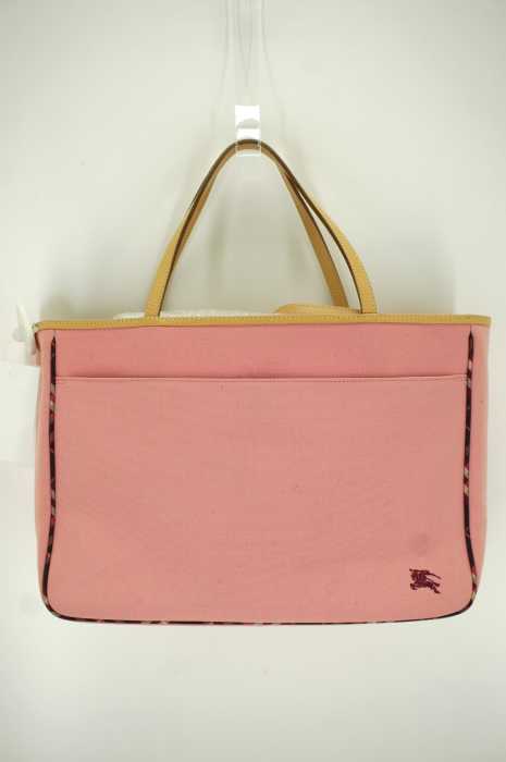 BURBERRY BLUE LABEL (バーバリーブルーレーベル) キャンバスハンドバッグ レディース バッグ