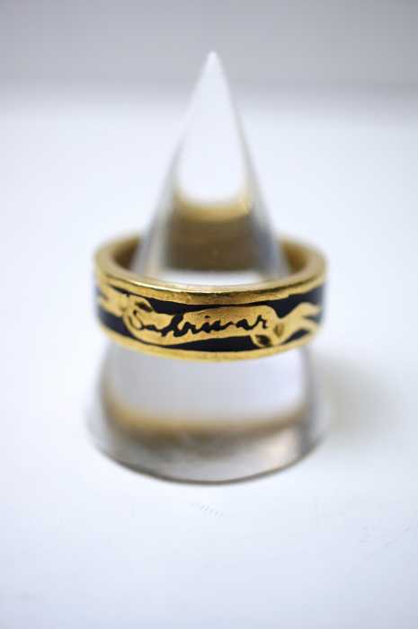 sahrivar （シャフリーヴァル） Enameled Ring　リング メンズ アクセサリー