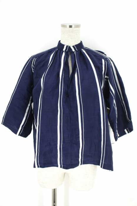 APIECE APART （） ストライプ柄スキッパートップス レディース トップス