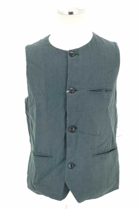 STILL BY HAND （スティルバイハンド） 16SS リネンベスト メンズ トップス