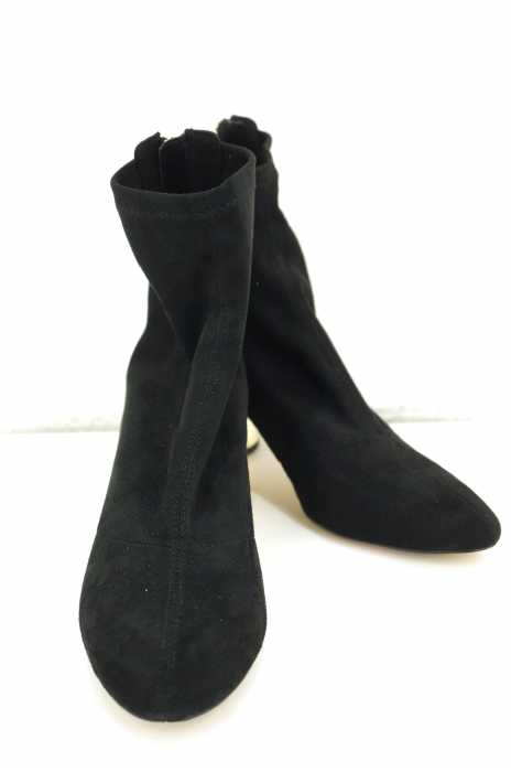 ZARA BASIC （ザラベーシック） バックジップヒールブーツ レディース シューズ