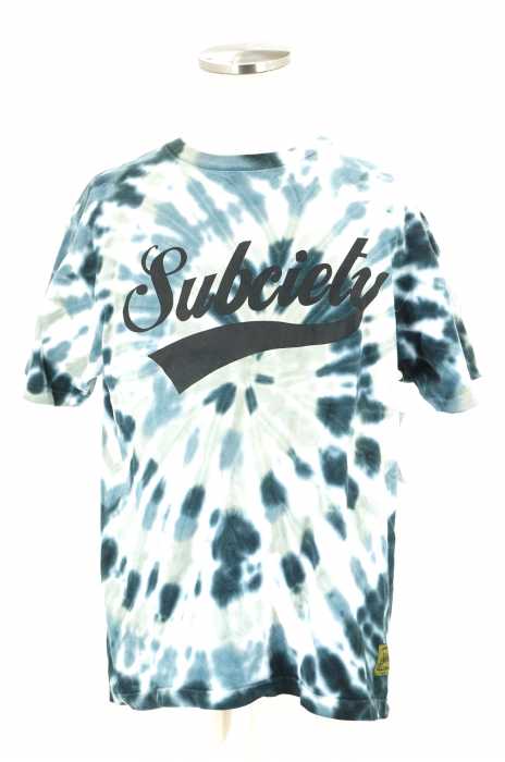 Subciety （サブサエティ） タイダイ染めロゴTシャツ メンズ トップス