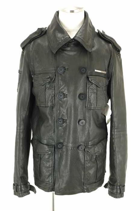 SUPERDRY.極度乾燥（しなさい） （スーパードライ） レザーM-65 