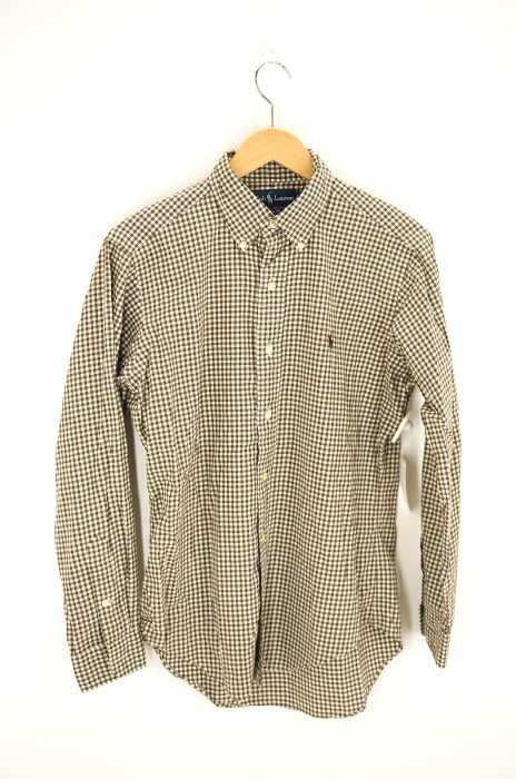RALPH LAUREN （ラルフローレン） CLASSIC FIT ギンガムチェックボタンダウンシャツ メンズ トップス