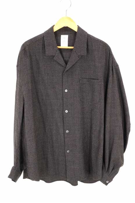 Name. （ネーム） Cotton Nep Inlay Shirt メンズ トップス
