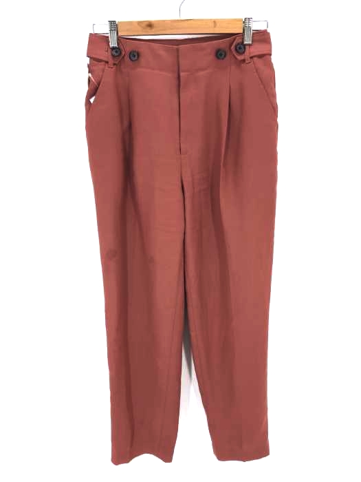 UNITED ARROWS green label relaxing(ユナイテッドアローズグリーンレーベルリラクシング) FM トリアセ マットクロス テーパード パンツ レディース パンツ