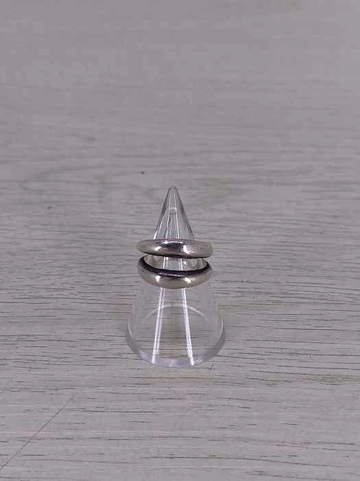 USED古着（ユーズドフルギ） 925 2連デザインリング メンズ アクセサリー