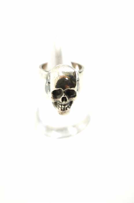 RUDE GALLERY （ルードギャラリー） K10×シルバースカルリング メンズ アクセサリー
