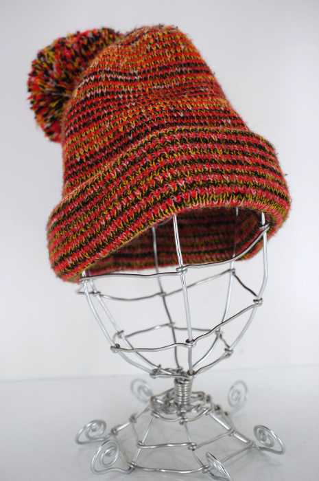 NEWYORK HAT&CO (ニューヨークハット) ボンボンニット帽 メンズ 帽子