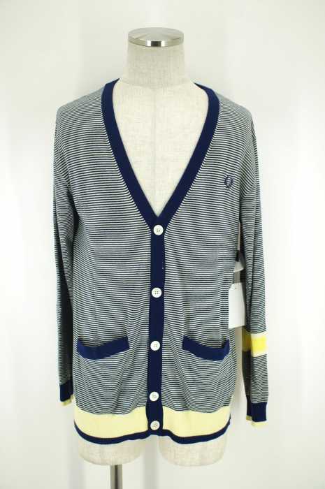 FRED PERRY （フレッドペリー） ボーダーカーディガン メンズ トップス