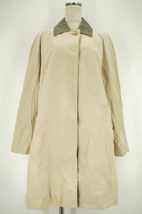 AQUASCUTUM （アクアスキュータム） チェック切替ステンカラーコート レディース アウター