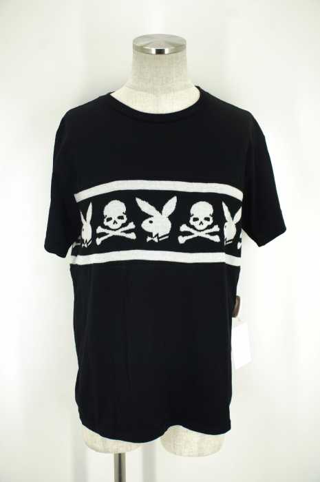 PLAYBOY × THEATER8 × mastermind() 11SS スカル&ラビットラインTシャツ メンズ トップス
