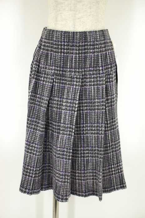PLEATS PLEASE ISSEY MIYAKE (プリーツプリーズイッセイミヤケ) 総柄プリーツスカート レディース スカート