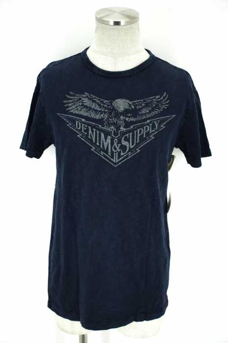 DENIM & SUPPLY RALPH LAUREN （デニム&サプライ ラルフローレン） クルーネックプリントTシャツ メンズ トップス