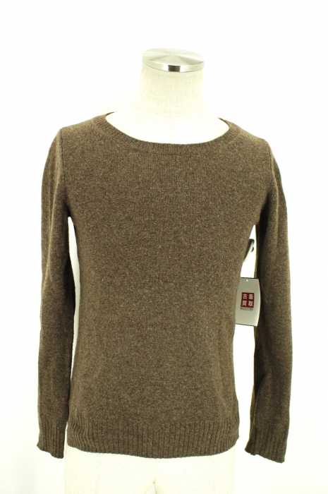 A.P.C. （アーペーセー） エルボーパッチウールニットセーター メンズ トップス