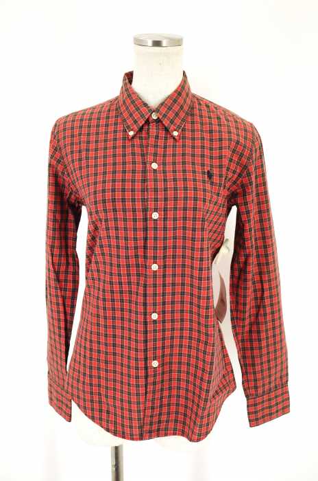 RALPH LAUREN (ラルフローレン) チェック柄ボタンダウンシャツ レディース トップス