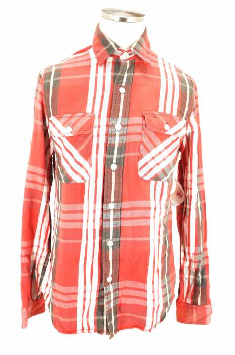 RRL RALPH LAUREN （ダブルアールエル ラルフローレン） フラップポケットチェックシャツ メンズ トップス