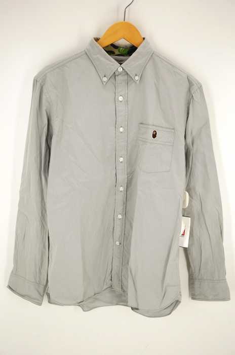 A BATHING APE (アベイシングエイプ) Mr.BATHING APE ボタンダウンシャツ メンズ トップス