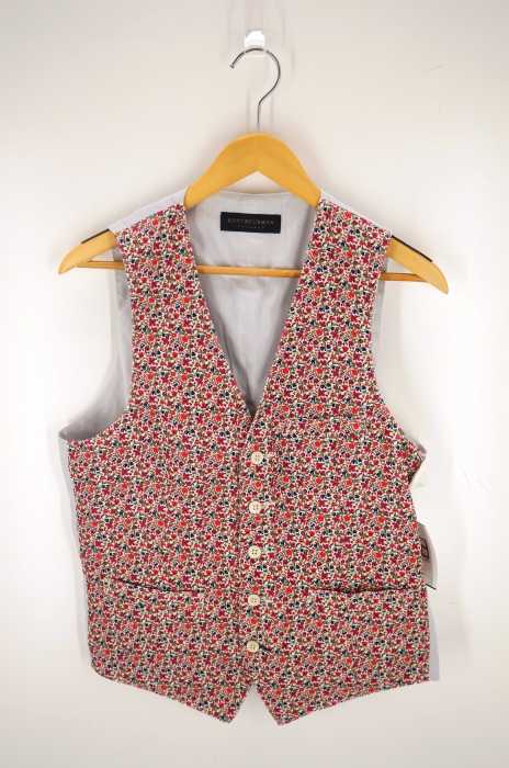 KENT&CURWEN（ケントアンドカーウェン） 花柄コーデュロイジレ ベスト メンズ トップス