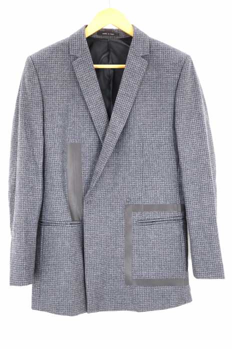 EMPORIO ARMANI （エンポリオアルマーニ） 16AW リフレクトテープデザインシームレステーラードジャケット メンズ アウター