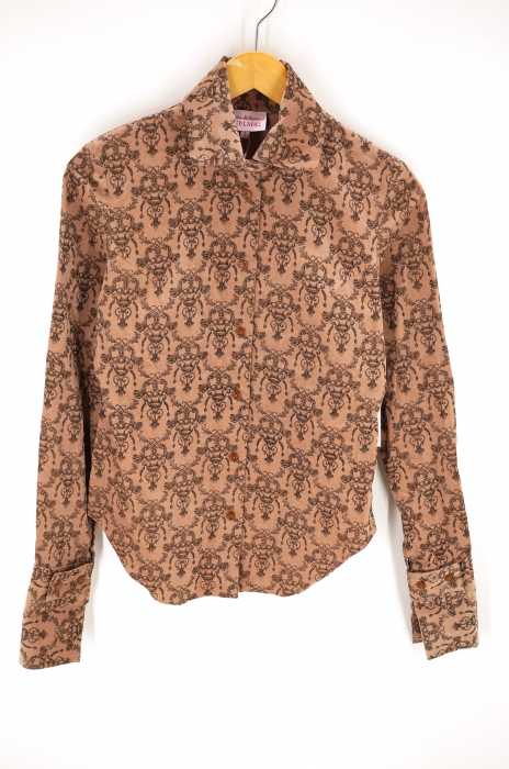 Vivienne Westwood RED LABEL （ヴィヴィアンウエストウッドレッドレーベル） 19AW 長袖 柄シャツ レディース トップス