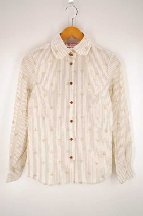 Vivienne Westwood RED LABEL (ヴィヴィアンウエストウッドレッドレーベル) オーブ総柄 ラウンドカラー レディース トップス