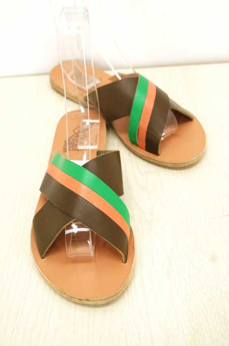 ancient greek sandals（エインシェント グリークサンダル） Cross-Over Sandals レディース シューズ