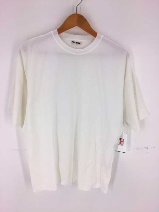 AURALEE（オーラリー） HARD TWIST AMUNZEN DOUBLE CLOTH TEE メンズ トップス