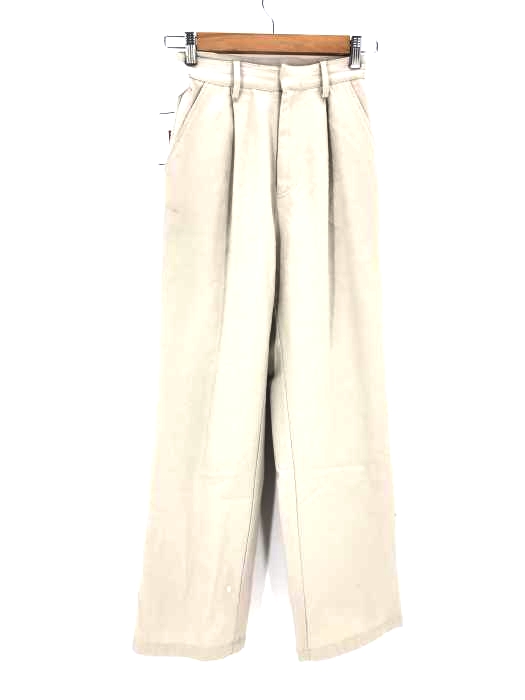 CLANE（クラネ） BACK SLIT STRAIGHT PANTS レディース パンツ
